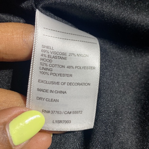 Black Stretch Blazer - Picture 3 of 3